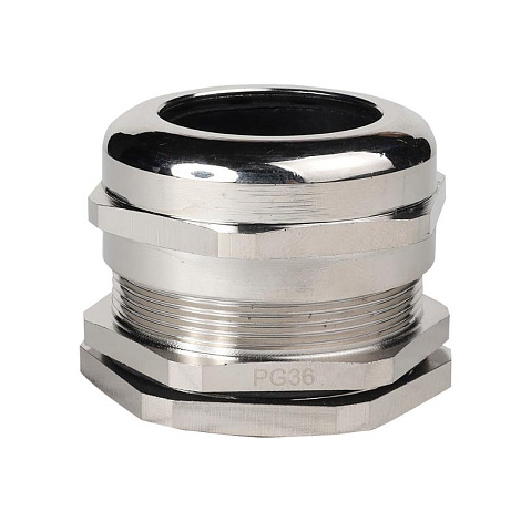 Сальник металлический PGM36-(Dпроводника 24-32мм)-IP68 | 350601 | КЭАЗ