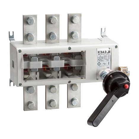 Выключатель нагрузки ВНК-39-31131-630А-IP32-УХЛ3 | 120143 | КЭАЗ