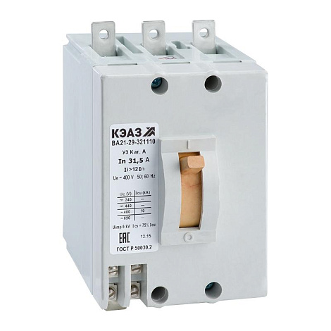 ВА21-29-342810-25А-12Iн-400AC-НР400AC/DC-У3-АЭС| 101766 | КЭАЗ