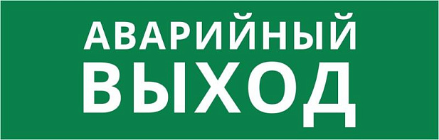 Пиктограмма ДСО-IP65-Н "Аварийный Выход" | 60571DEK | DEKraft