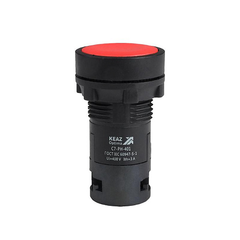 C7-PH-401 Кнопка с фиксацией красная 1НЗ XB7NH42 | 362057 | КЭАЗ