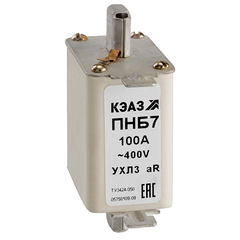 Предохранитель ПНБ7-400/100-80-25А-УХЛ3 | 110938 | КЭАЗ