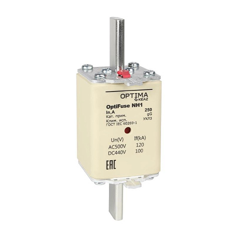 Вставка плавкая OptiFuse NH1-225-gG-УХЛ3 | 374946 | КЭАЗ