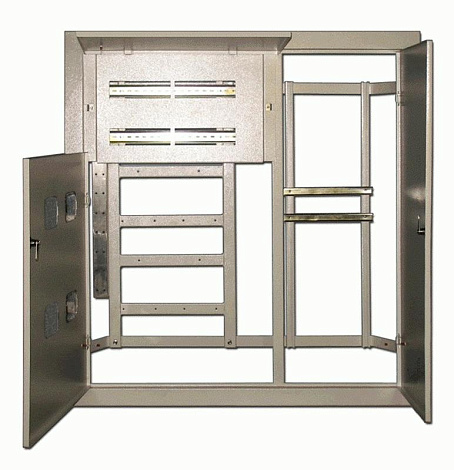 Корпус метал. этажный ЩЭ-4-А для аналог. счетчиков 1000х950х150 IP31 | 30703DEK | DEKraft