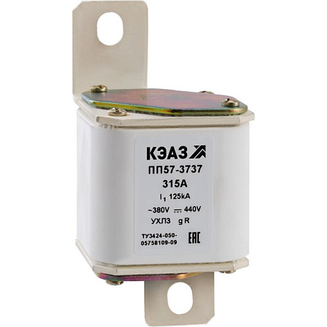 Предохранитель ПП57-37372-315А-У3 | 111124 | КЭАЗ