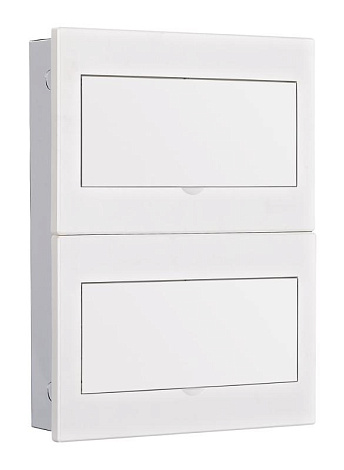 Корпус встраиваемый бел. дв. 2 ряда 26 мод. IP41 ЩРВ-М | 31106DEK | DEKraft