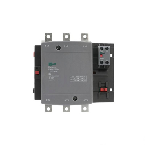Контактор 115А 110В_АС АС3_ АС4 1НО+1НЗ КМ-102 | 21936DEK | DEKraft