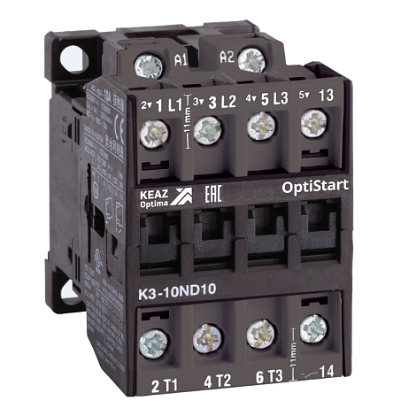 Контактор OptiStart K3-14ND01-400AC | 116932 | КЭАЗ