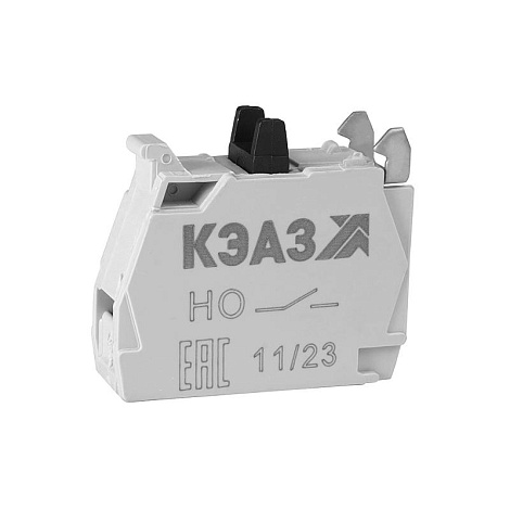 Блок контактов КМЕ/КПЕ-1НО-КЭАЗ | 272363 | КЭАЗ (Курский электроаппаратный завод)