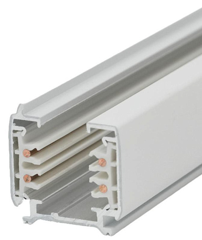 Шинопровод осветительный CTL-RAIL-0.5 белый 0.5м трехфазный | 60679DEK | DEKraft