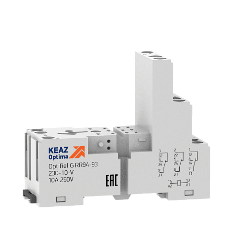 Розетка для реле OptiRel G RR94-94-230-7-V | 281166 | КЭАЗ