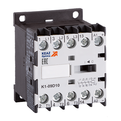 Контактор OptiStart K1-09D10-24AC/DC | 117564 | КЭАЗ