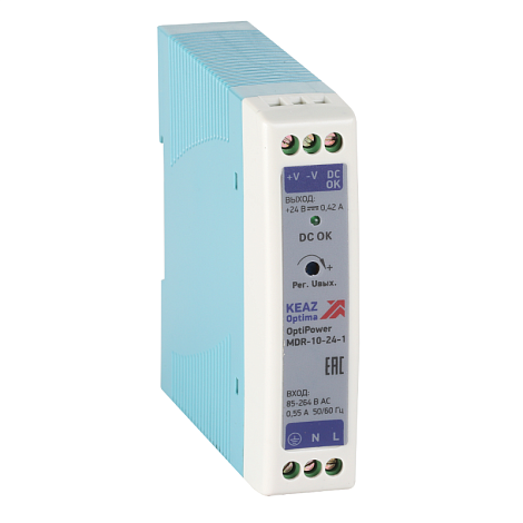 Блок питания OptiPower MDR-10-24-1 | 284538 | КЭАЗ