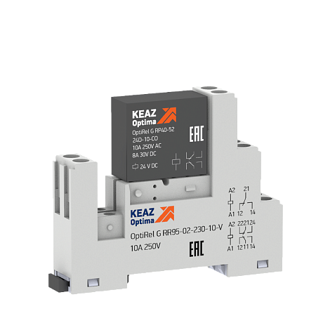 Релейный модуль OptiRel G RM48-52-24D-10-V-CO | 281002 | КЭАЗ