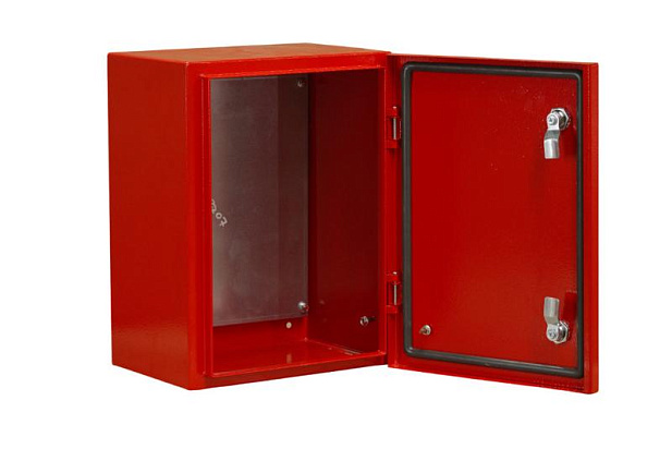 Корпус металлический ЩРНМ IP55 300х250х150 RAL3020 красный | 32524DEK | DEKraft