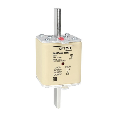 Вставка плавкая OptiFuse NH2-80-gG-УХЛ3 | 374948 | КЭАЗ
