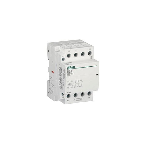Контактор модульный 2НО+2НЗ 63А 230В МК-103 | 18090DEK | DEKraft