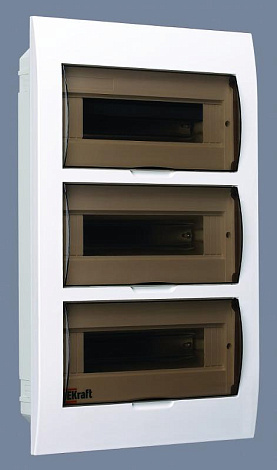 Корпус пластиковый встраиваемый 36 модулей, IP41, ЩРВ-П-36 | 31007DEK | DEKraft