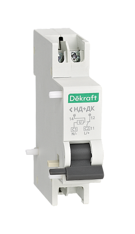 Расцепитель независимый AC 220В-415В НД-201 | 18128DEK | DEKraft