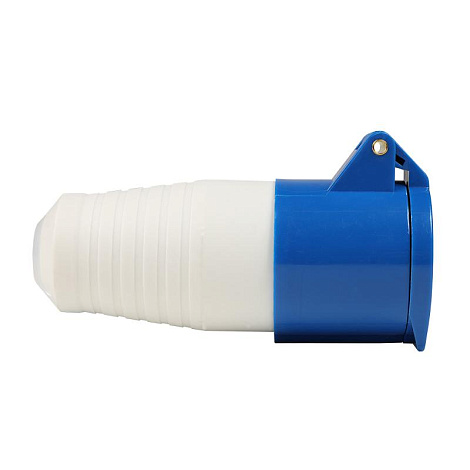 Розетка 223-32А-6h-220AC-2P+PE-IP44 | 222745 | КЭАЗ