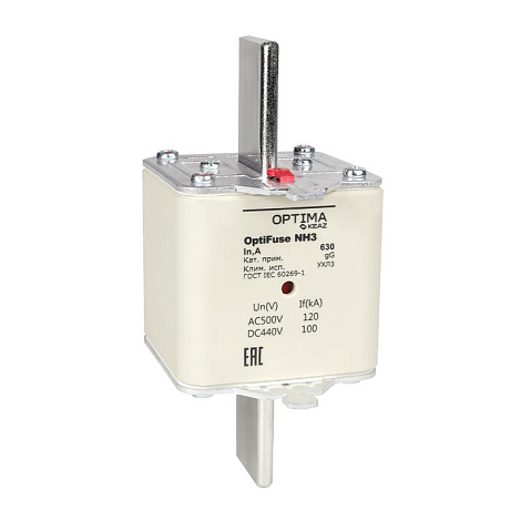 Вставка плавкая OptiFuse NH3-315-gG-УХЛ3 | 374957 | КЭАЗ