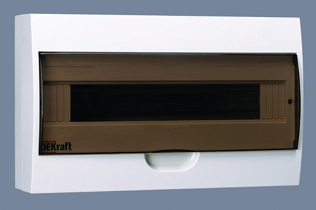 Корпус пластиковый навесной 18 модулей, IP41, ЩРН-П-18 | 31012DEK | DEKraft